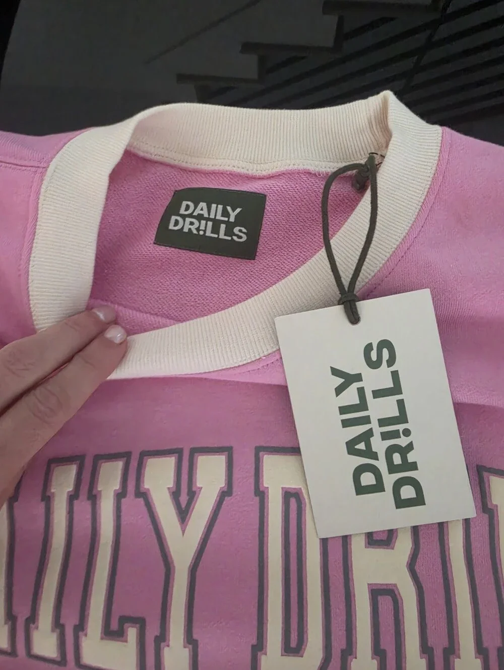 Sold Out-NWT Daily Drills Taffy Pink Sport Crew + Super Shorts Set XS/S